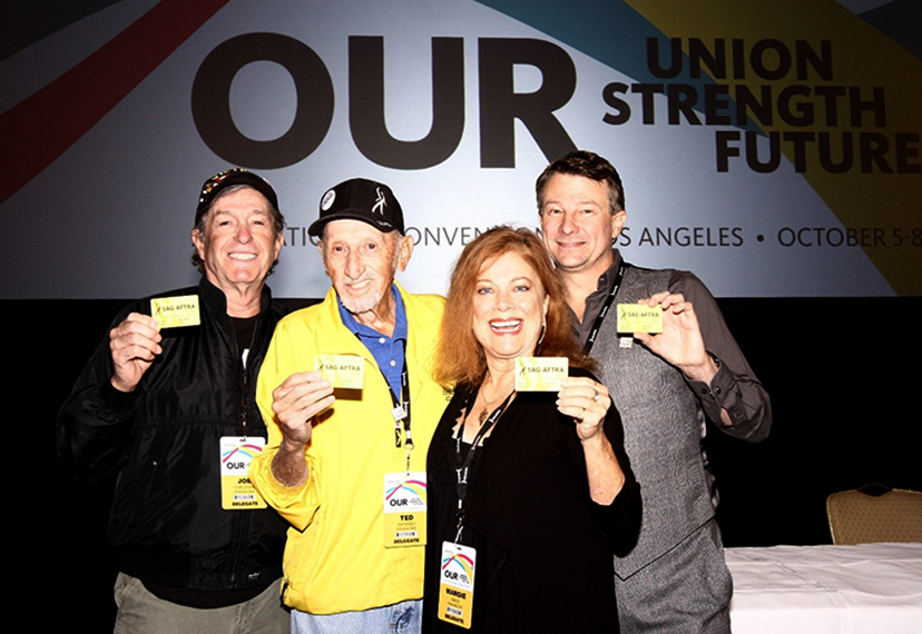 Arizona-Utah 2017 convention delegates Joe Corcoran, Ted Raymond, Margie Ghigo and Billy Holden