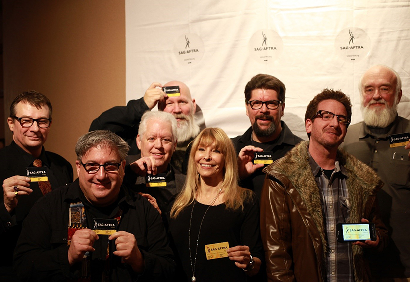 SAG-AFTRA members at the SAG Awards viewing party, Salt Lake City.