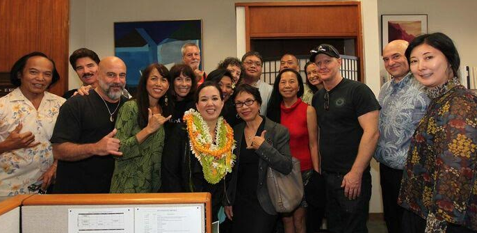 Meeting with state Sen. Jill Tokuda