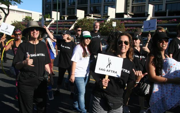 Members in MLK parade