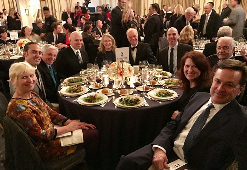 San Francisco Local board officers, members and staff attend the Chris Columbus Tribute Dinner.