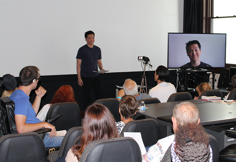 SAG-AFTRA Los Angeles Conservatory members enjoy the opportunity for one-on-one on-camera instruction on the AFI campus.