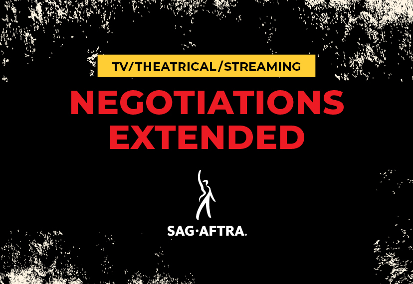 SAGAFTRA and AMPTP Agree to Extension of TV/Theatrical Contract