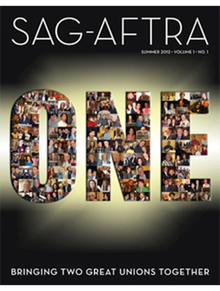 SAG-AFTRA Magazine Summer 2012 Cover