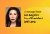 A Message from Los Angeles Local President Jodi Long