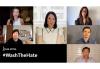 Stills from video, Jeannie Mai, Ken Jeong, Lucy Liu, Christina Chang, Vincent Rodriguez III, Tzi Ma with #WashTheHate