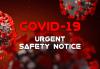 COVID-19 Safety Notice