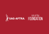 SAG-AFTRA and SAG-AFTRA Foundation logos over a red background.