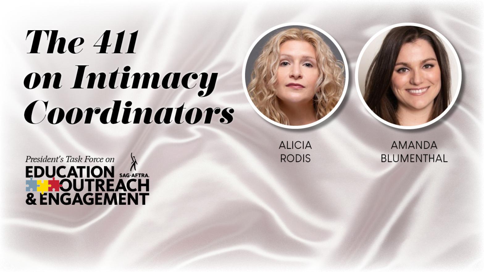 The 411 on Intimacy Coordinators